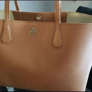 Authentic Tory Burch shopping tote